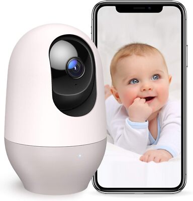Nooie Babyphone 360 Baby Kamera WLAN Baby Monitor with Camera Babyphone mit