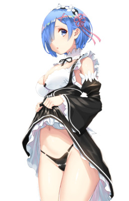 Rem Re:Zero V2 Weatherproof Anime Sticker 6'' Car Decal