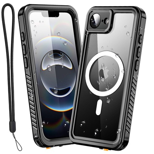 For Apple iPhone 16e Waterproof Case MagSafe Magnetic Shockproof Military Cover - Picture 2 of 9