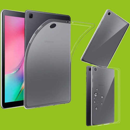 Für Samsung Galaxy Tab A 10.1 2019 T510 Transparent Tasche Hülle TPU Silikon Neu - 第 1/2 張圖片