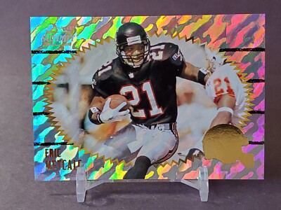 1996 Pinnacle Summit #94 Eric Metcalf GROUND ZERO Refractor SP Insert
