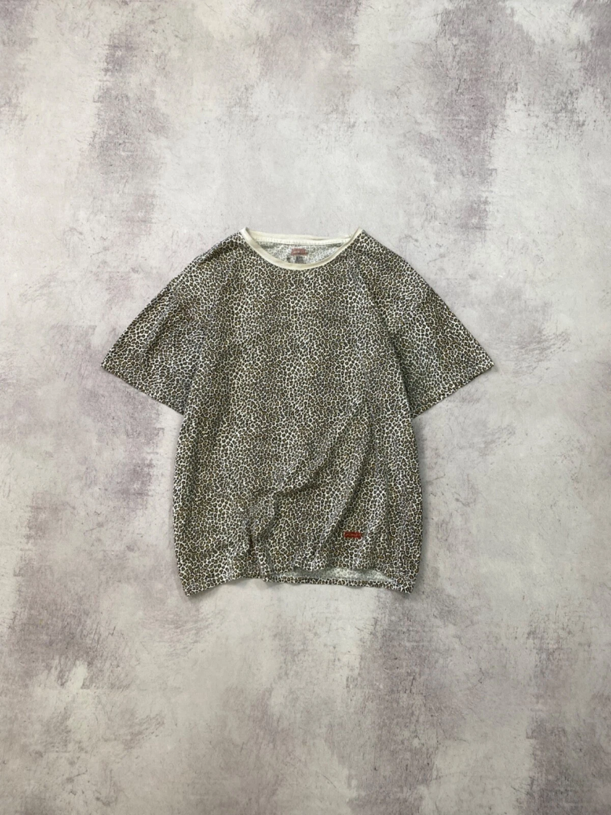 T shirt imprimé léopard suprême taille M