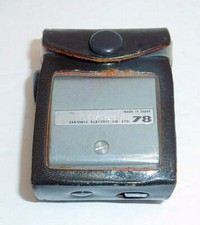 SEKONIC MOVIE METER 78 - LIGHT METER WITH CASE WORKING HIGHLY REGARDED VINTAGE