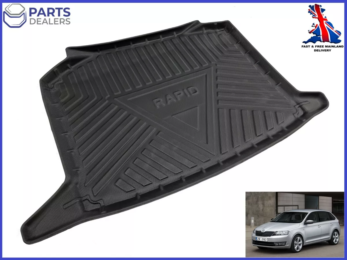 Skoda rapid spaceback boot cheap liner