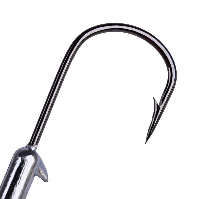 2050pcs Lead Head Jig Carbon Steel Fishing Hook Crappie Jig Heads For Soft Lure eBay