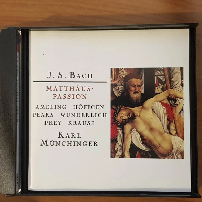 KARL MÜNCHINGER JS Bach Matthäus-Passion  EX/EX(3CD) - Bild 3 von 4