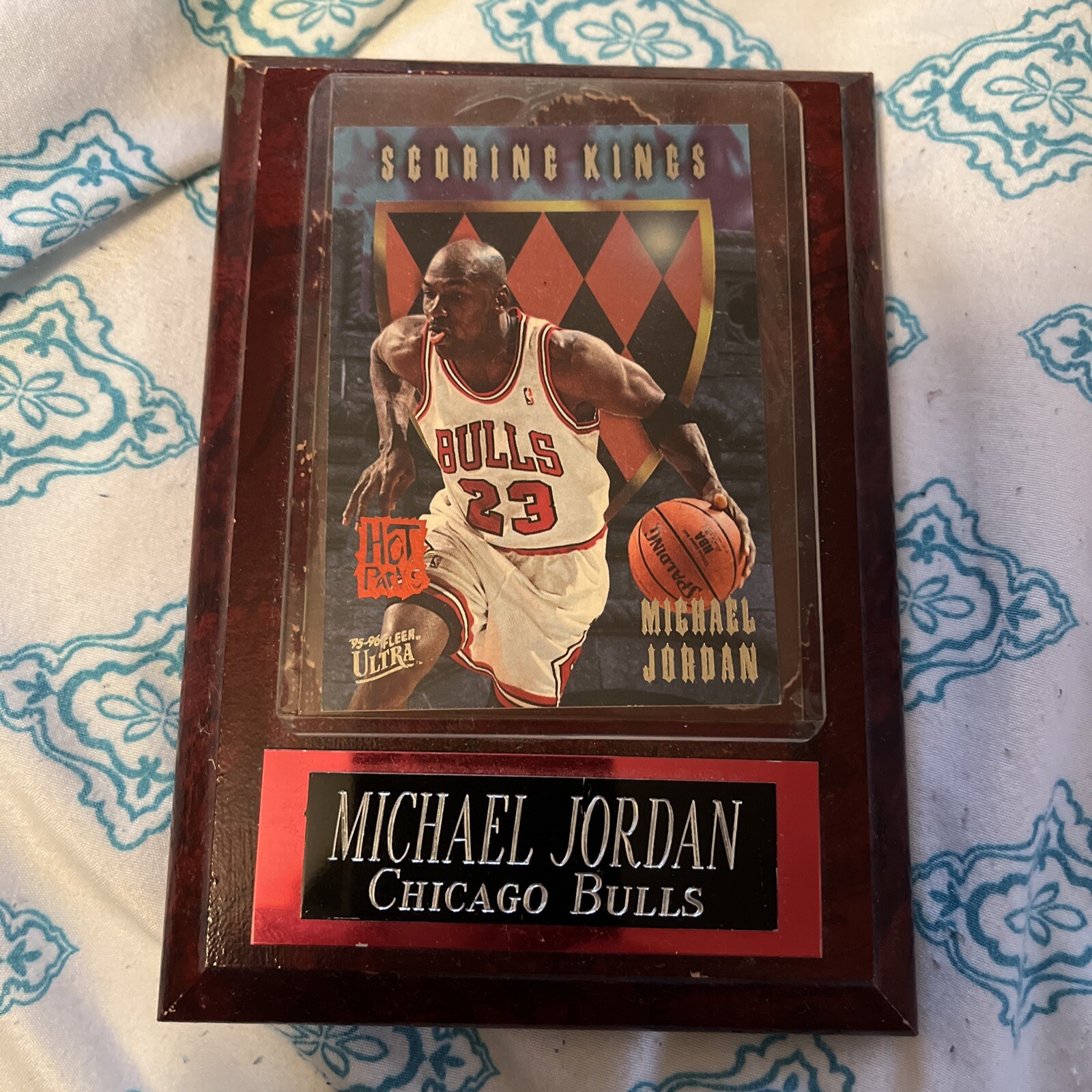 1995-96 Fleer Ultra Michael Jordan SCORING KINGS Insert #4