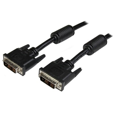 StarTech 10FT Black DVI-D Male to Male Single Link Monitor Video Cable