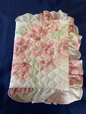 Vintage D Porthault Quilted Lingerie /Hosiery Case Brand New  8 1/2 X 6 1/2