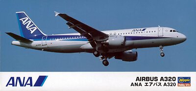 HASEGAWA Airliner 32 1/200 ANA AIRBUS A320 Plastic Model Kit
