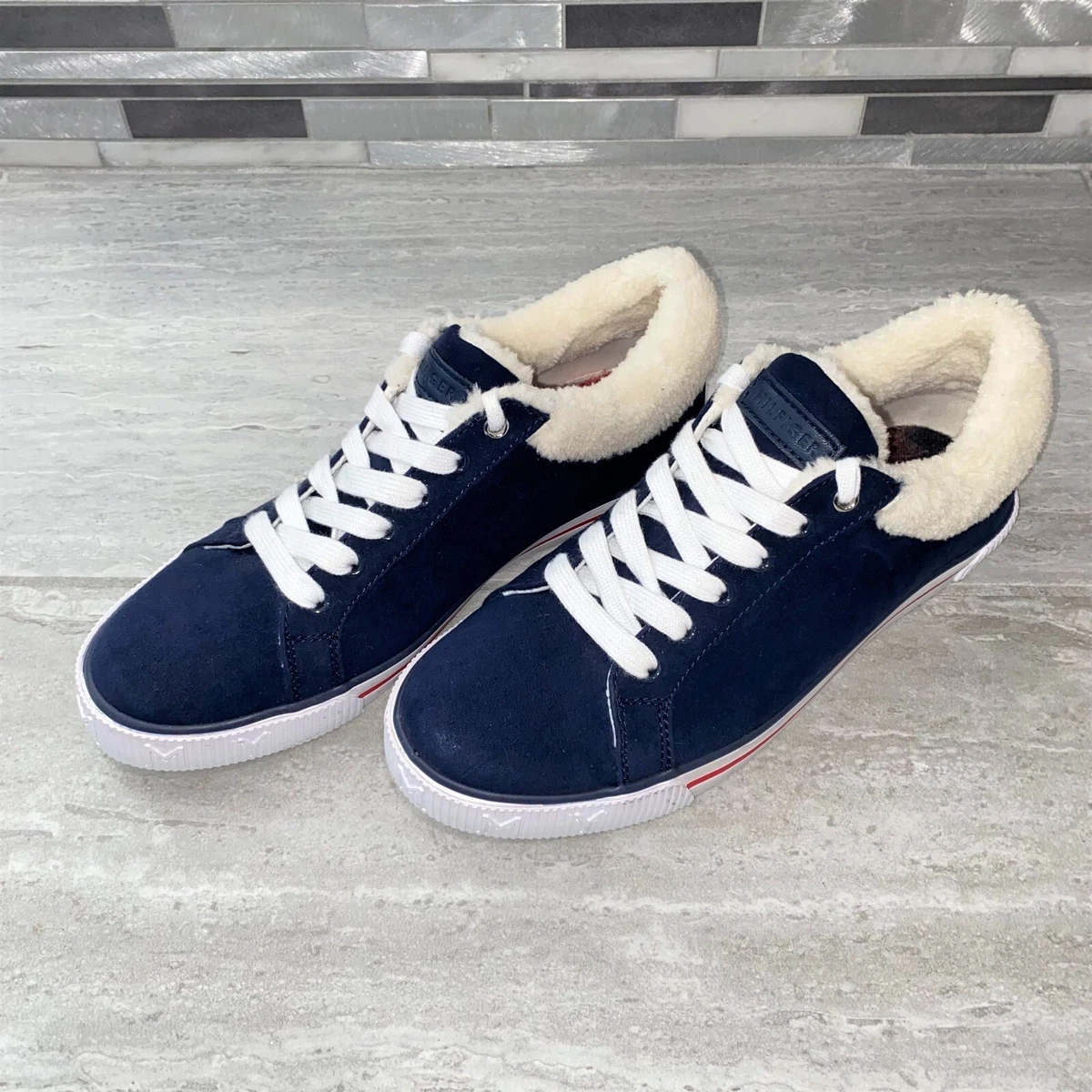 Navy blue shop fashion sneakers