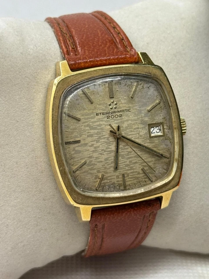 Fully Serviced Eterna Matic 2002 Vintage Watch Automatic 25J Swiss Made 36mm - Image 4 of 4