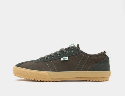 Lacoste Men's Backslam Trainers in Green Shoes - 第 1/6 張圖片