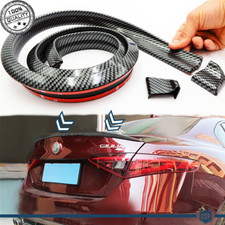 SPOILER Posteriore Compatibile con Alfa Romeo CARBONIO Adesivo Flessibile tuning