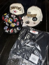 ALL NBA AND CHAMPIONS HAT LOT PLUS FORMULA ONE SIZE MED