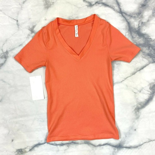 Athleta Renew V Neck Tee Top Size XS 