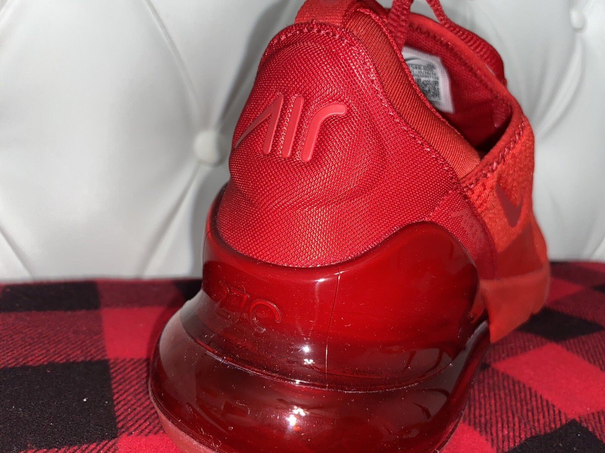 Nike Air Max 270 University Triple Red Men display picture 2