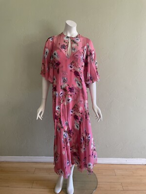 erdem pink floral dress ERDEM