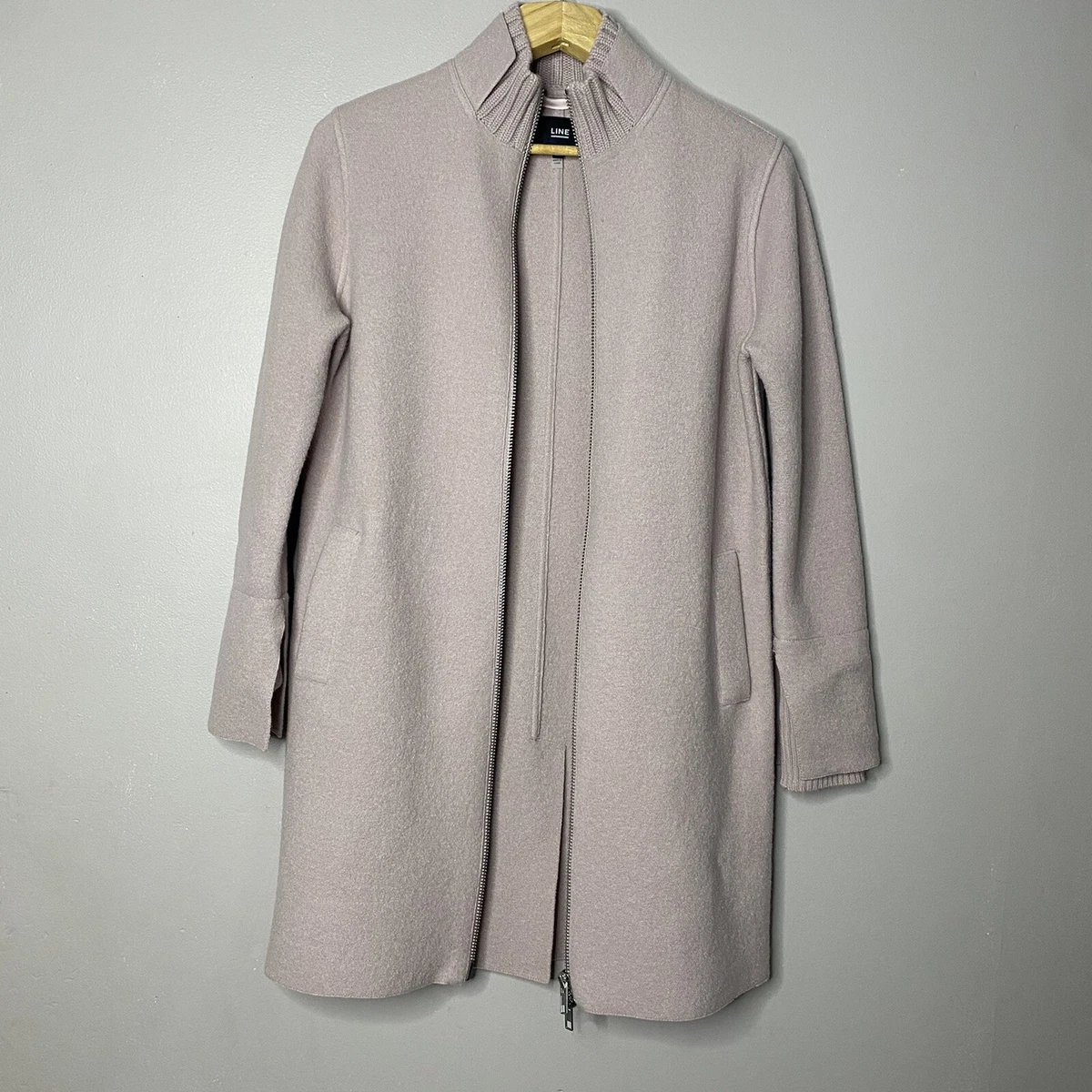 Blush color shop coat