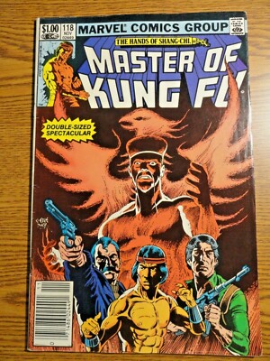 Master Of Kung Fu #118 Shang-Chi Newsstand Key Death Dealer 1st Print Marvel MCU