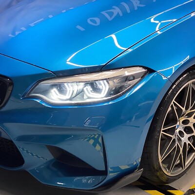 BMW F87 M2 M Performance Front Carbon Splitters  Front Wings Front Attachments