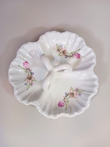 Plato decorativo vintage floral baratija joyería caramelo - Imagen 2 de 7