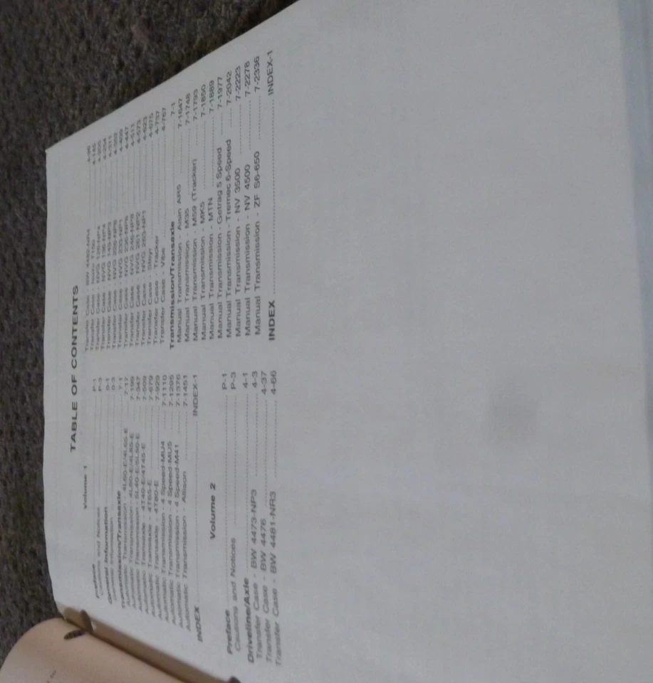 Cadillac CTS CTS-V 2004 transmisión eje manual de reparación de servicio de taller V1 XZ Foto 3 de 3