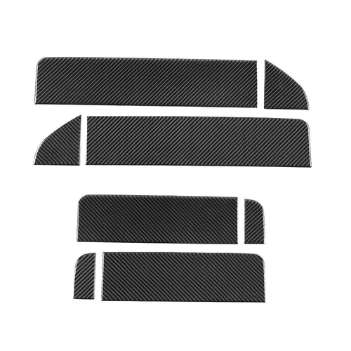 Carbon Fiber Interior Side Door Cover Stickers Trim For Ford F150 Raptor 2009-14 - Picture 14 of 14