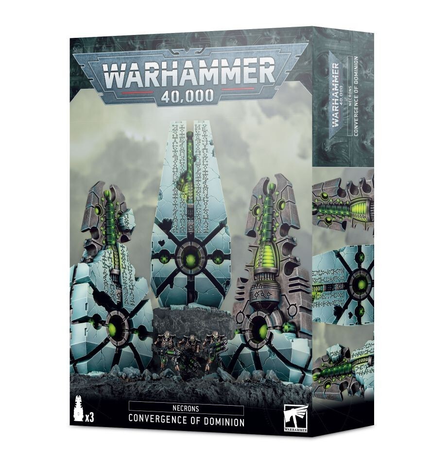 CONFLUENZA DI POTERE citadel NECRONS games workshop WARHAMMER 40K età 12+