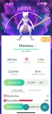 Pokemon Go Mewtwo - Caught in 2018