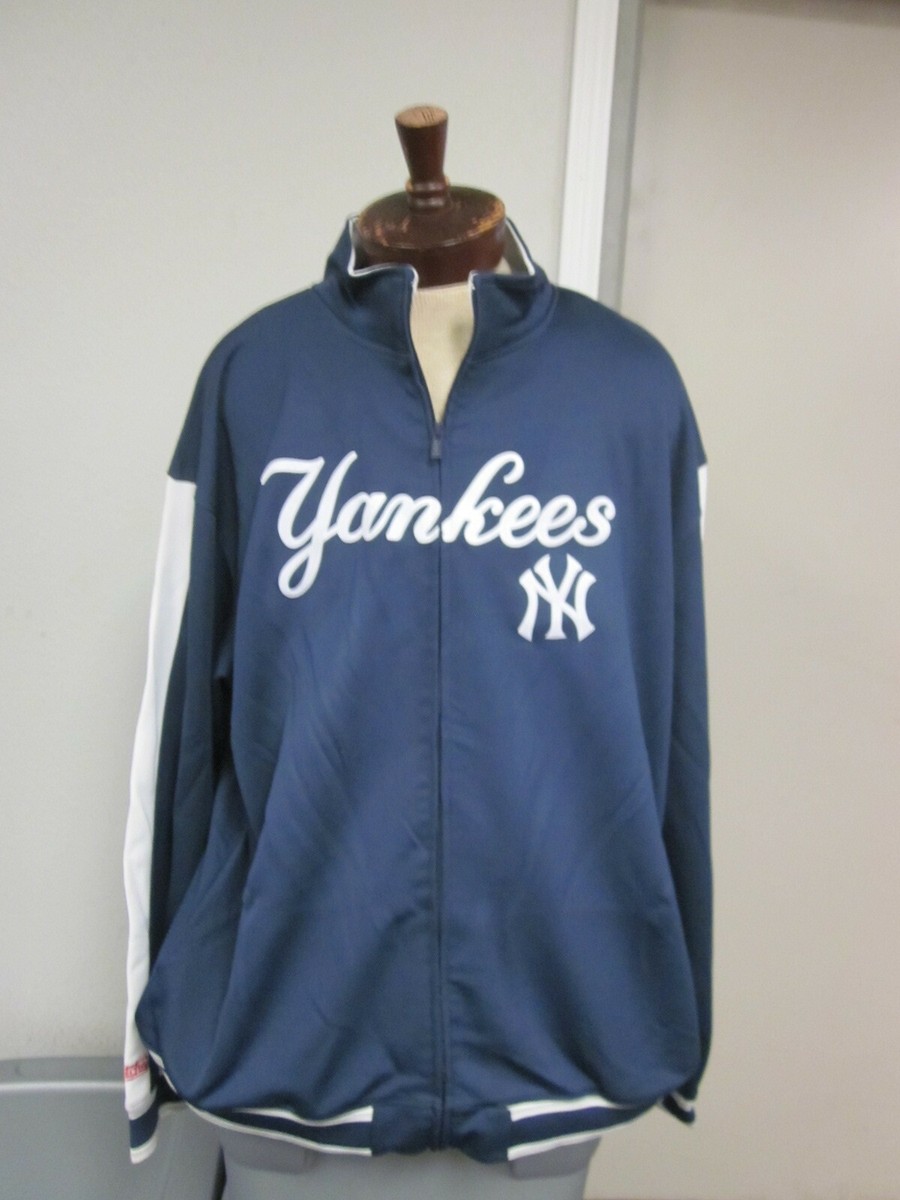New York Yankees フルジップジャケット ネイビー mens-nike-navy-new-york-