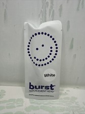 BURST Electric Toothbrush Replacement Heads White Pack of 1 New