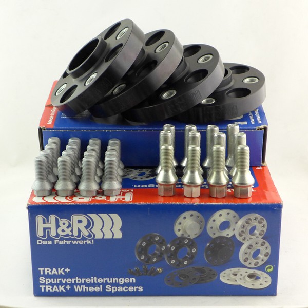 H&R Spurverbreiterung 50/50Mm Schwarz FüR Mini Typ Mini-N UKL-C UKL-K UKL-L-image