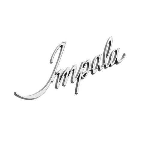 Trim Parts 2879 1969 Fits Chevrolet Impala Front Fender Emblem