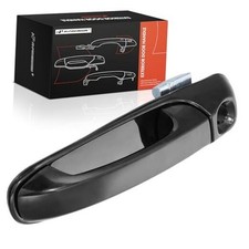 Front Driver Side Exterior Door Handle with Keyhole Compatible with Dodge Ram