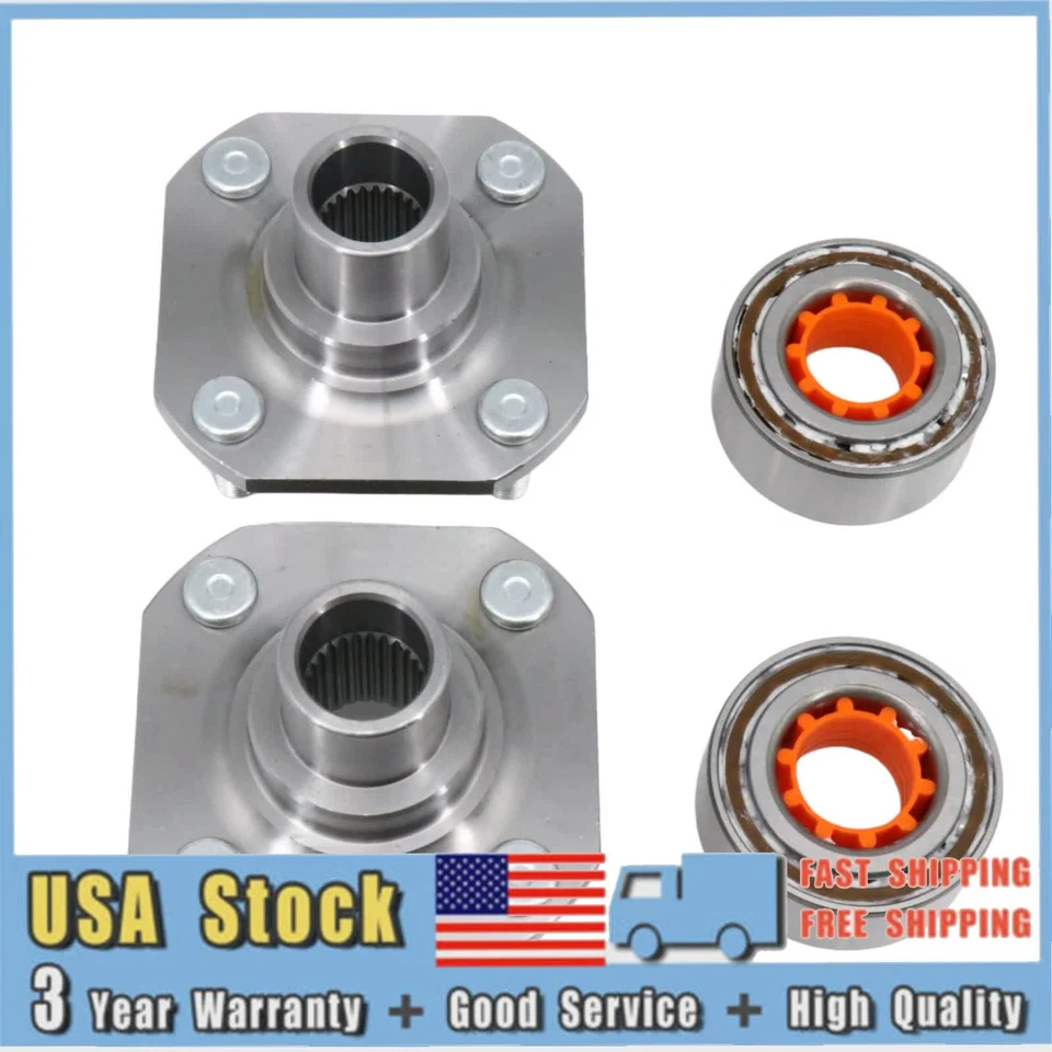 Juego de 2 kit de buje y cojinete de rueda delantera para Toyota Tercel Paseo 1,5 L EE. UU. Foto 4 de 4