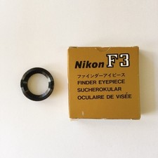 Nikon Finder Eyepiece for F3 / F2 / F Film Cameras   19mm Replacement Viewfinder