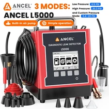 Automotive Smoke Machine Digital Display Car Leak Detector Dual Mode Evap/Turbo