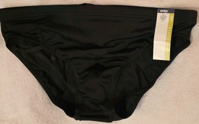 SPEEDO ANKO Australia Brand Racer Mens Swim Brief Sz. L  NEW TAGs Black