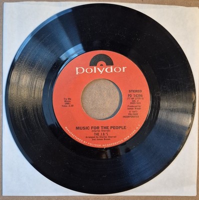 The J.B.'s ''Music For The People-Crossover'' 7''45 Polydor 14396 Funk 1977 Rare!