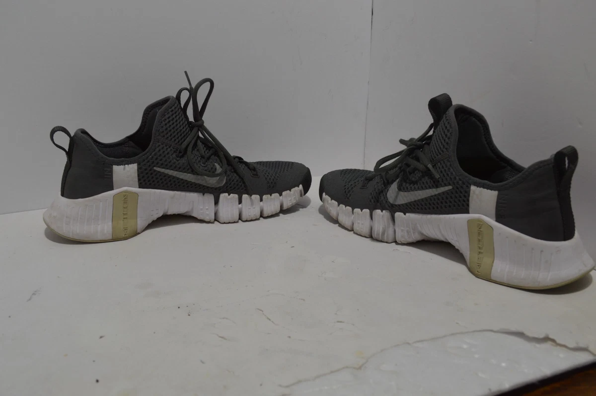 Nike Free Metcon 3 CJ0861-017 Mens Size 6.5 Atmospheric Grey Athletic Shoes Used Nike Free Metcon 3 Training Shoes Iron Grey | Mercari main image 3