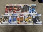 NBA Mascot Funko Pop Lot Of 9 Raptors/Bulls/Spurs/Grizzlies/Suns/Hornets/ +more