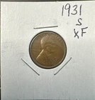 1931-S XF Lincoln Wheat Cent Key Date