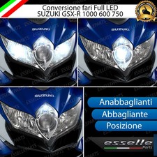 FARO FULL LED SUZUKI GSX-R GSX R 600 750 ANABBAGLIANTI ABBAGLIANTE POSIZIONE