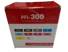 New Sealed PFI-300 Compatible Ink Combo Pack for image PROGRAF PRO-300 - 10 pk