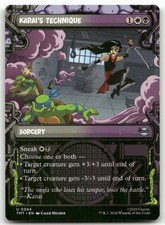 Karai's Technique Showcase MTG Teenage Mutant Ninja Turtles 244 U NM