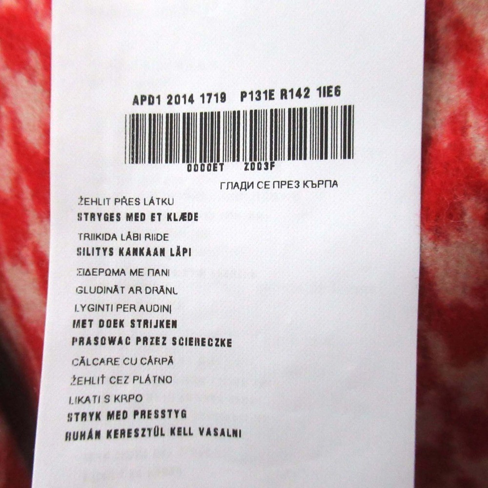 PRADA Houndstooth Pattern Virgin Wool Mini Skirt,… - image 6