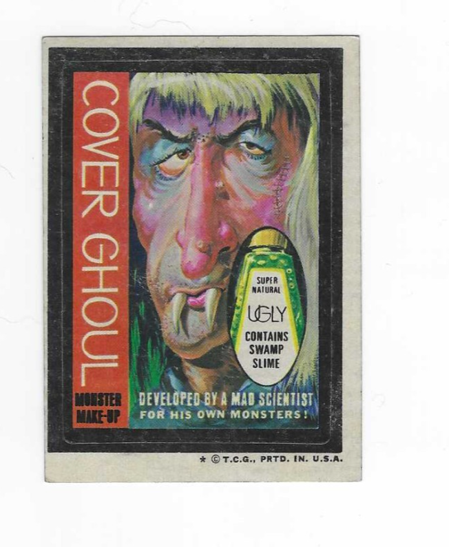 1970'S & 80'S TOPPS WACKY PACKAGE COVER GHOUL | eBay