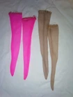 Vintage Barbie Doll 1960's Mod Leggings Set Of 2 Pairs! Htf!