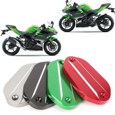 Motorcycle Front Brake Fluid Reservoir Cap Cover Fit KAWASAKI Ninja 400 2018